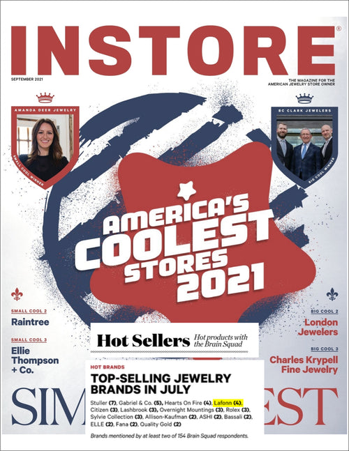 Lafonn in Instore Magazine Sep'21 - Hot Brands