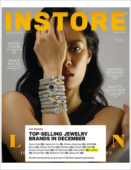 Lafonn in Instore Magazine Feb'22 - Hot Brands