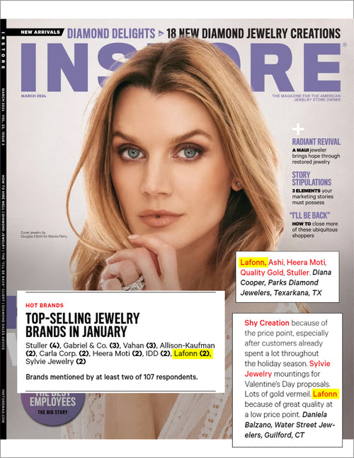 Lafonn in INSTORE Magazine - Hot Brands - March 2024