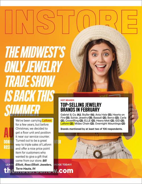Lafonn in INSTORE Magazine - Hot Brands