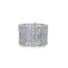 Load image into Gallery viewer, 54.24 CTW Statement Multi-Colored Bracelet-8B003MUP
