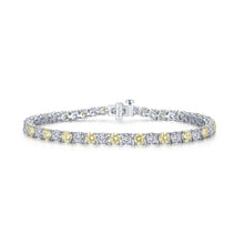 Load image into Gallery viewer, 11.0 CTW Statement Alternating Tennis Bracelet-B0176CAP