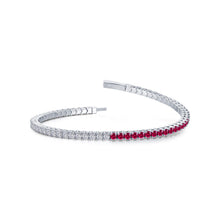 Load image into Gallery viewer, Ruby Harmony Flexible Bracelet-B0187CRP