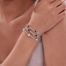 Load image into Gallery viewer, 2.4 CTW Flexible Station Tennis Bracelet-B0190AGP