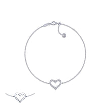 Load image into Gallery viewer, Reversible Cut-out Heart Bracelet-B0202CLP