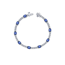 Load image into Gallery viewer, Regal Cushion-Cut Bracelet-B0206CSP