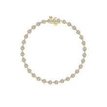 Load image into Gallery viewer, Bezel Strand Bracelet-B0211CLG