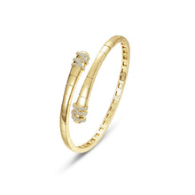 Load image into Gallery viewer, Ribbon Bypass Flexible Bangle-B0235CLG