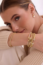 Load image into Gallery viewer, Bezel Teardrop Cuff -B0237CLG