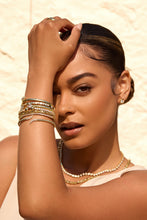 Load image into Gallery viewer, Bezel Teardrop Cuff -B0237CLG