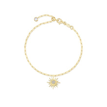 Load image into Gallery viewer, Golden Hour Paperclip Bracelet-B2008CLG