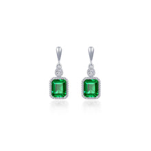 Load image into Gallery viewer, May Birthstone Earrings-BE007EMP