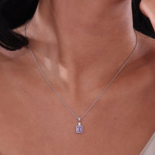 Load image into Gallery viewer, February Birthstone Necklace-BP009AMP
