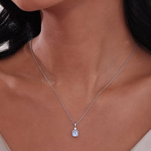 Load image into Gallery viewer, March Birthstone Necklace-BP009AQP