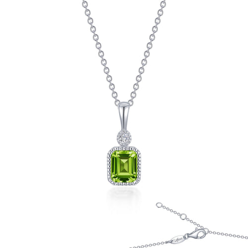August Birthstone Necklace-BP009PDP
