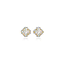 Load image into Gallery viewer, 0.4 CTW Halo Stud Earrings-E0609MPG