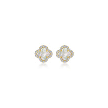 Load image into Gallery viewer, 0.4 CTW Halo Stud Earrings-E0609MPG