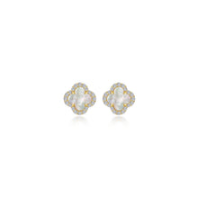 Load image into Gallery viewer, 0.4 CTW Halo Stud Earrings-E0609MPG