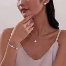 Load image into Gallery viewer, 0.4 CTW Halo Stud Earrings-E0609MPP