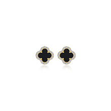 Load image into Gallery viewer, 0.4 CTW Halo Stud Earrings-E0609OXG