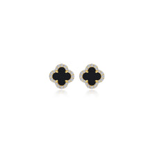 Load image into Gallery viewer, 0.4 CTW Halo Stud Earrings-E0609OXG