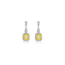 Load image into Gallery viewer, 1.82 CTW Canary Drop Earrings-E0615CAP