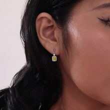 Load image into Gallery viewer, 1.82 CTW Canary Drop Earrings-E0615CAP