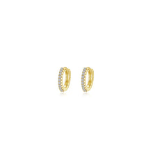 Load image into Gallery viewer, 10mm Huggie Hoop Earrings-E0619CLG