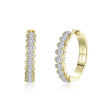 Load image into Gallery viewer, Large Willow Hoop Earrings-E0671CLG
