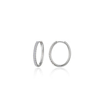 Load image into Gallery viewer, Small Alina Oval Hoop Earrings-E0681CLP
