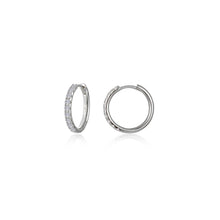 Load image into Gallery viewer, Small Alina Round Hoop Earrings-E0684CLP