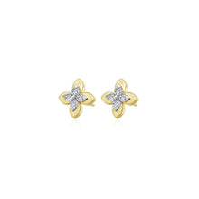 Load image into Gallery viewer, Magnolia Blossom Stud Earrings-E0690CLT