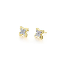 Load image into Gallery viewer, Magnolia Blossom Stud Earrings-E0690CLT