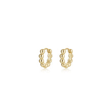 Load image into Gallery viewer, Lumina Beaded Huggies-E0697NSG