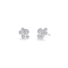 Load image into Gallery viewer, Bubble Cluster Bezel Earrings-E0712CLP