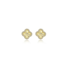 Load image into Gallery viewer, 0.5 CTW Halo Stud Earrings-E2022CLG