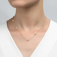 Load image into Gallery viewer, Classic Station Necklace-N0008CLG