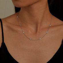 Load image into Gallery viewer, Classic Station Necklace-N0008CLP