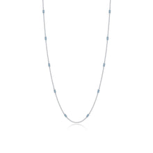 Load image into Gallery viewer, 0.6 CTW Adjustable Station Necklace-N0321BTP