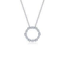 Load image into Gallery viewer, 1.45 CTW Open Circle Necklace-N0328CLP