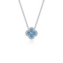 Load image into Gallery viewer, 0.65 CTW Halo Necklace-N0335BTP