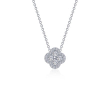 Load image into Gallery viewer, 0.65 CTW Halo Necklace-N0335CLP