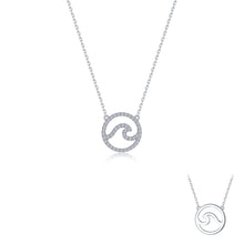 Load image into Gallery viewer, Ocean Wave Necklace-N0349CLP
