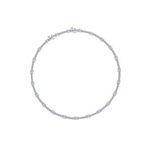 Load image into Gallery viewer, Regal Cushion-Cut Necklace-N0356CLP