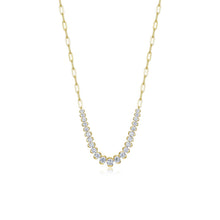 Load image into Gallery viewer, Willow Paperclip Necklace-N0358CLG