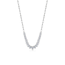 Load image into Gallery viewer, Willow Paperclip Necklace-N0358CLP