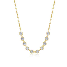 Load image into Gallery viewer, Articulated Bezel Necklace-N0374CLG