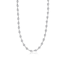 Load image into Gallery viewer, Teardrop Bezel Line Necklace-N0380CLP