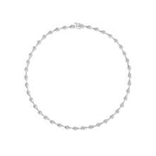 Load image into Gallery viewer, Teardrop Bezel Line Necklace-N0380CLP