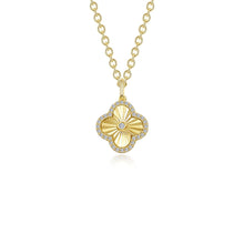 Load image into Gallery viewer, 0.6 CTW Halo Necklace-N2026CLG